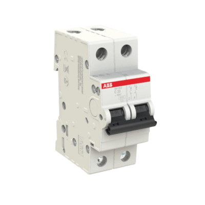 Interruptor termomagnetico Riel din 2 x 25A ABB1