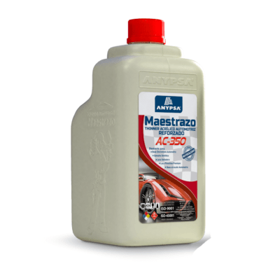 Maestrazo thinner acrílico automotriz reforzado ac - 350 galón  Anypsa1