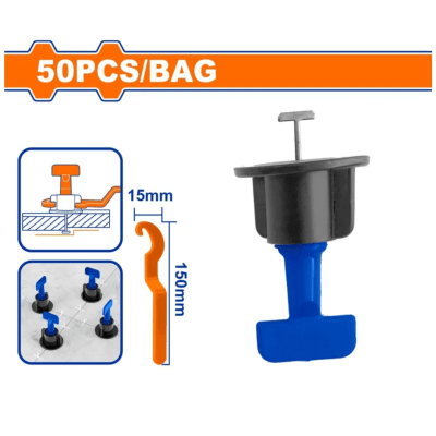 Set de 50 piezas de niveladores de ceramica Wadfow1