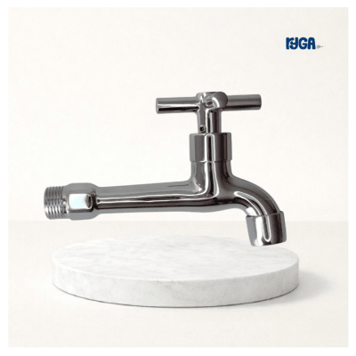 Caño llave grifo botadero para jardin modelo cruz Ryga1