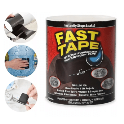 Cinta impermeable de goma Fast Tape1