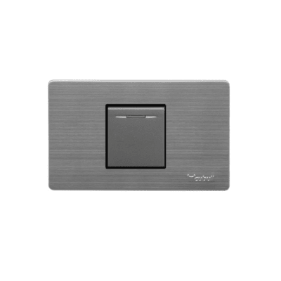 Interruptor simple gris Cubull1