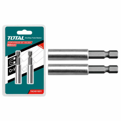 Adaptador para puntas hexagonal 2pzas Total1