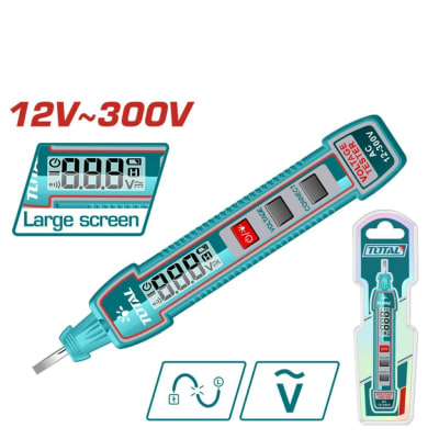 Probador de Voltaje Digital 12-300V Total1