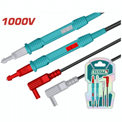 Cables para multimetro 100cm 150mm Total TMT310011