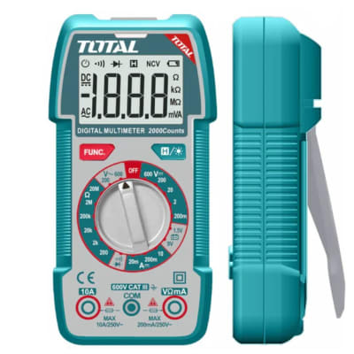 Multimetro Digital 600V AC/DC 4000 conteos Total1