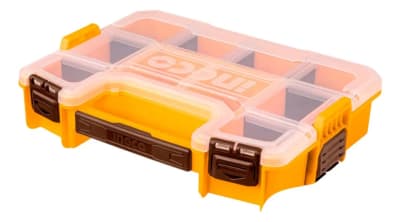 Caja Organizadora De Plástico 12' - 10 Compartimientos Ingco PBX12111