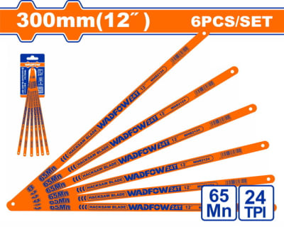 Set x 6 hojas de sierra 12