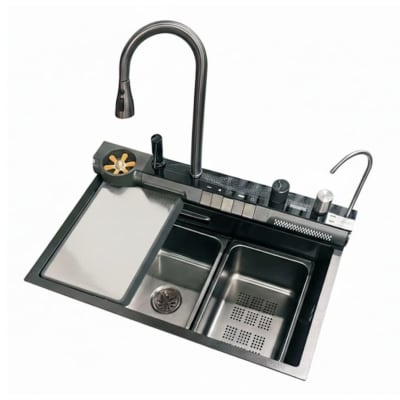 Lavadero de cocina multifuncional Smart BAHIA-7545 Fratelli1