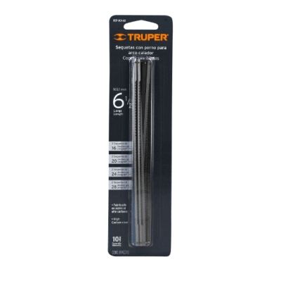 blistercon 8 sierras de repuesto para ACA-6X TRUPER1