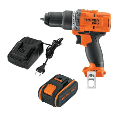 Taladro Percutor 20V + 1 Bateria 4 Ah + Cargador Truper11