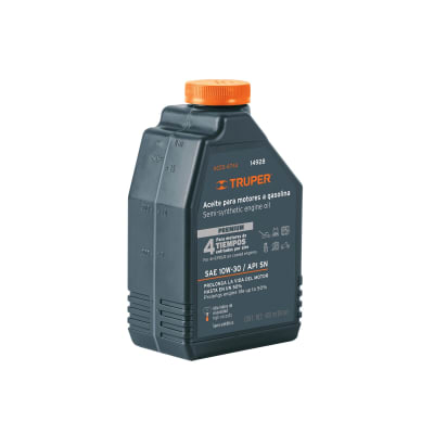 Aceite semi sintético motor 4 tiempos 400ml Truper1