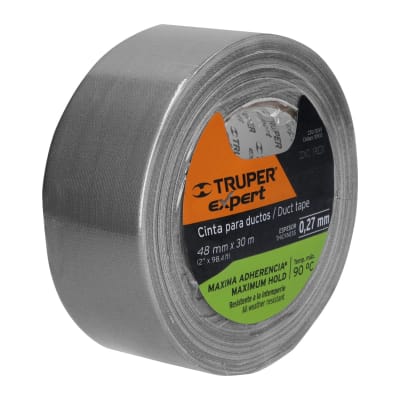 Cinta ducte tape 30 m espesor 0.27 mm, temp. máx. 90°C, Expert Truper2