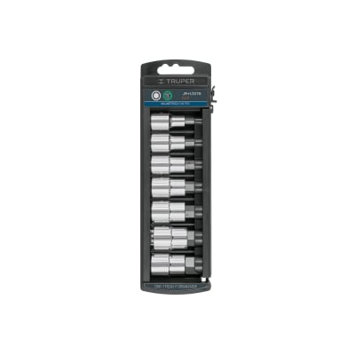 Juego de 7 dados cuadro 1/2