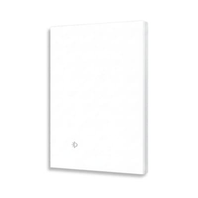Interruptor simple inteligente Smart WIFI color Blanco Opalux1