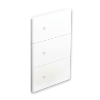 Interruptor triple inteligente Smart WIFI color Blanco Opalux1
