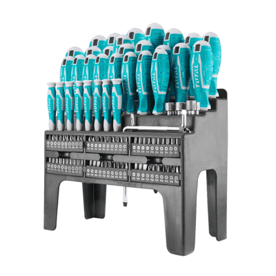 SET DESTORNILLADORES 100 PZS TOTAL6