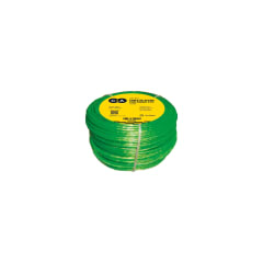 Rollo de cable acerado con forro verde 100mt C&A