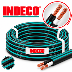 Cable vulcanizado 2 x 12 AWG  de cobre por metro INDECO
