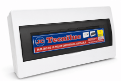 Tablero empotrable 18 polos
