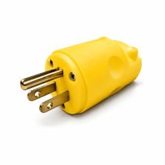 Enchufe industrial amarillo c/tierra Home Light