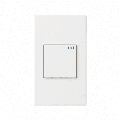 Interruptor simple plana blanco Cubull L3-005