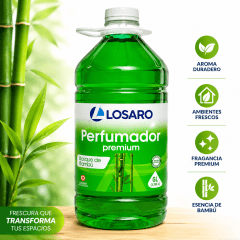 Perfumador ambiental bosque de bambu galón Losaro