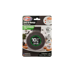 Cinta montaje ext 25mm x 1.5m soporta 10kg Pegafan