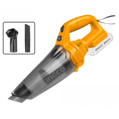 Aspiradora para auto 0.5 Litros + bateria 2ah y cargador Ingco