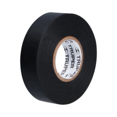 Cinta aislante de 18 m x 19 mm negra Truper