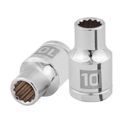 Dado poligonal encastre 1/2'' de 10 mm Truper