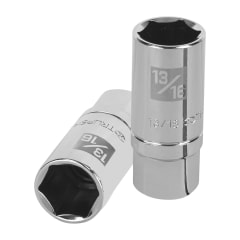 Dado tubular hexagonal encastre 1/2'' para bujía de 13/16'' Truper