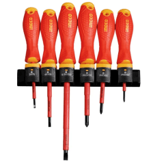Set de 6 desarmadores dialectricos Ingco