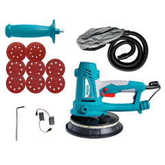 Lijadora de Drywall 750W 180MM con luz industrial Total