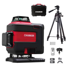 Nivel Laser 16 Líneas + Trípode Industrial Rankor