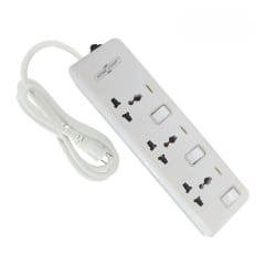 Supresor de pico 3 tomas 3 m 18 AWG Luxury Home Light