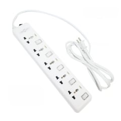 Supresor de pico 5 tomas 3 metros Home Light