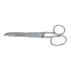 Tijera 7´´ ojo grande acero inoxidable para costura, Pretul