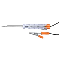 Probador piloto 14 cm de corriente directa con caimán Truper