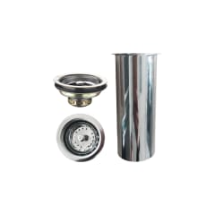 Desagüe para lavadero 4 1/2'' cromado C&A