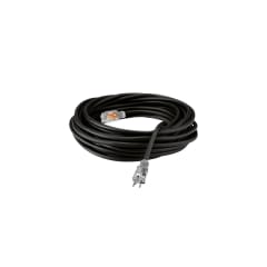 Extensión eléctrica industrial 3 mt 1 toma negro 14 AWG HOME LIGHT