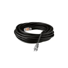 Extensión eléctrica Industrial 5 mt 1 toma negro 14 awg Home Light