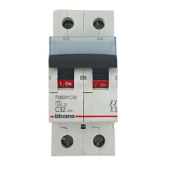 Interruptor termomagnético 2x32amp BTICINO