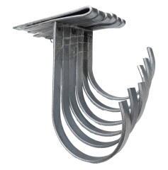 Abrazadera para canaleta pvc 4