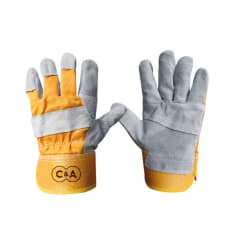 Guantes de cuero reforzado C&A