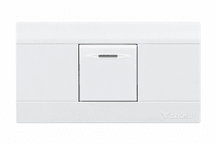 Interruptor simple blanco Cubull A3-005