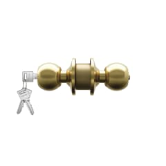 Cerradura tipo bola dormitorio bronce pulido Travex