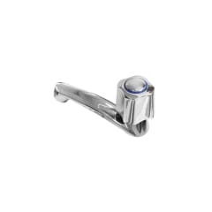 Llave para lavatorio acabado cromado modelo B C&A 126166