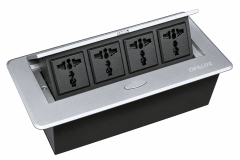 Tomacorriente para mueble 4 tomas Opalux