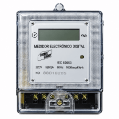 Medidor de energia monofasico digital Home Light